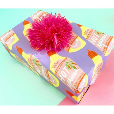 Hot Mamma Gift Wrap Sheets