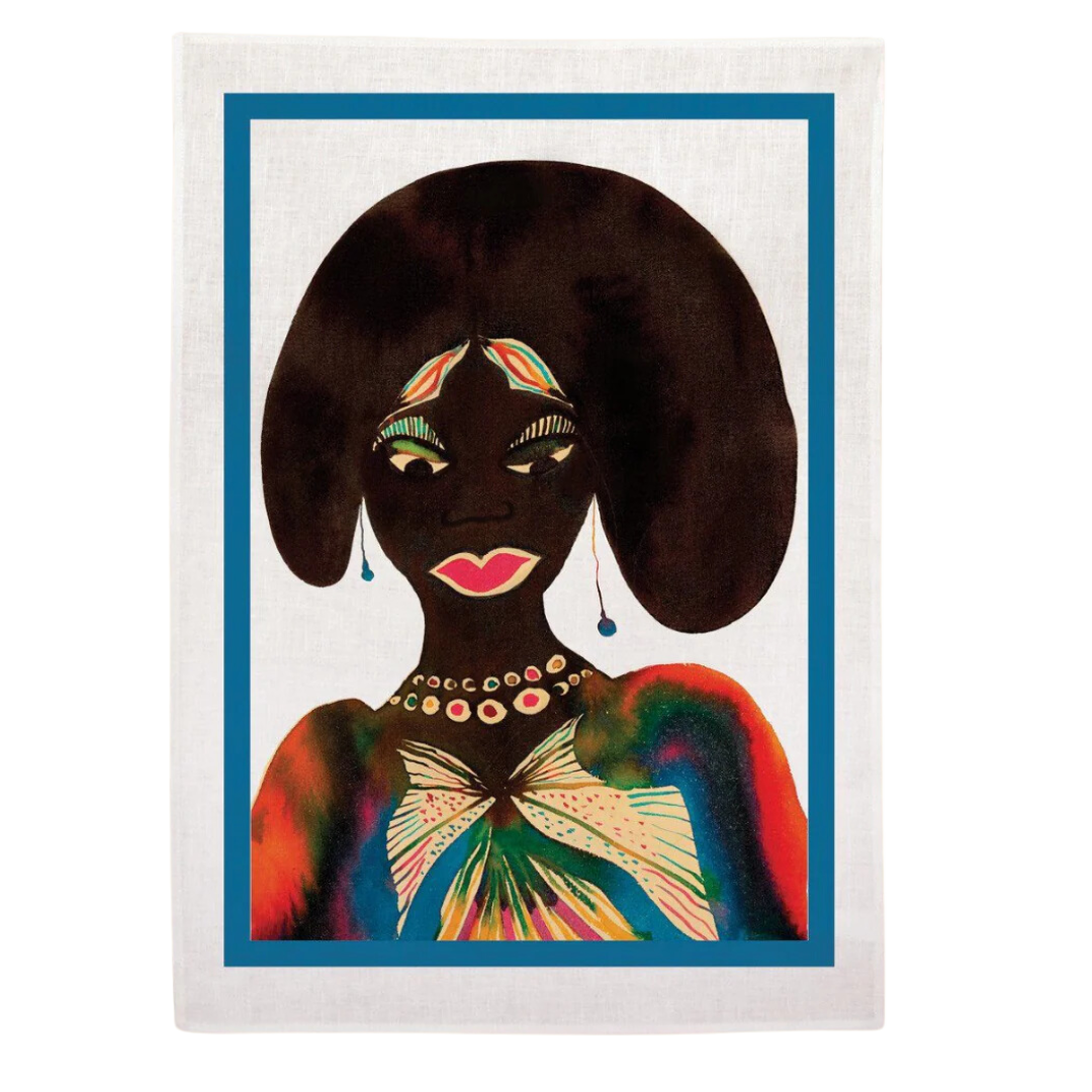 Chris Ofili Afromuses Woman Print