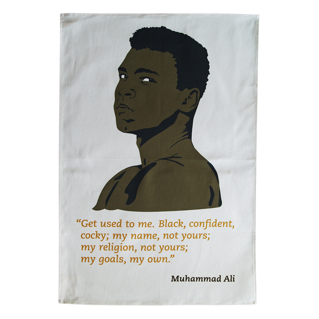 Muhammad Ali Tea Towel