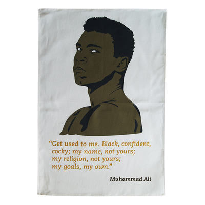 Muhammad Ali Tea Towel