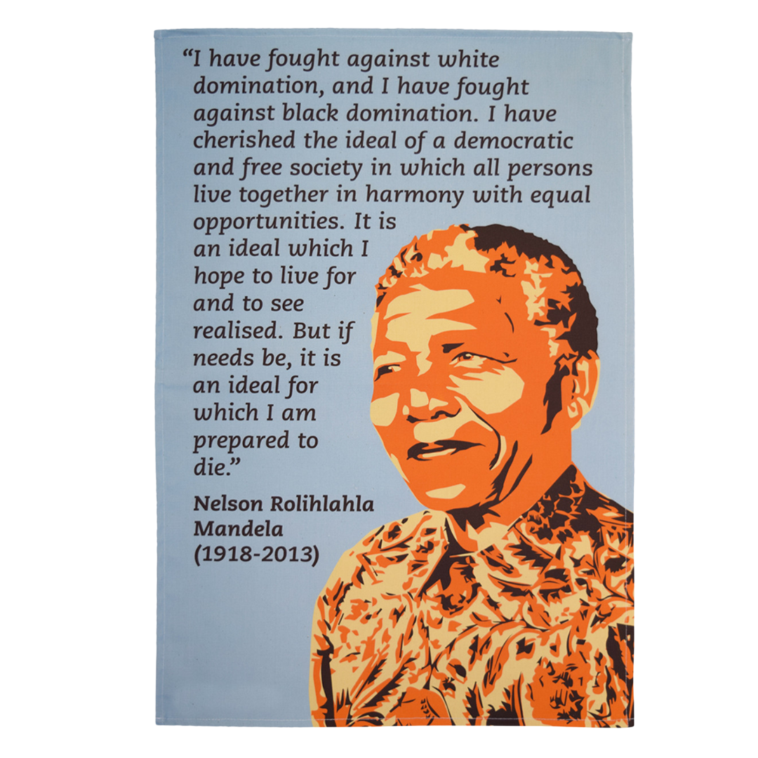 Nelson Mandela Tea Towel