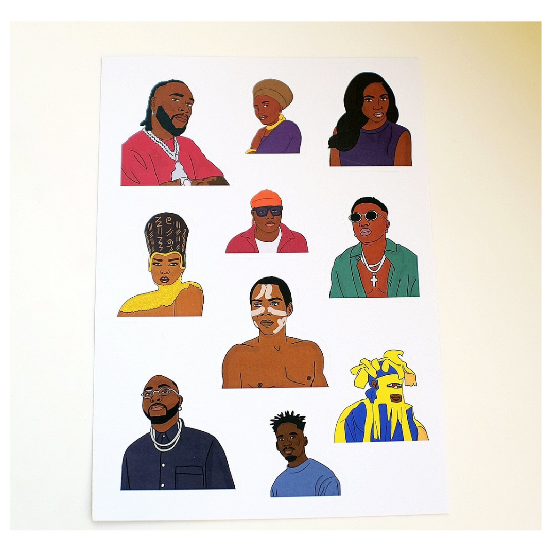 Afrobeats Stickers