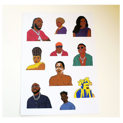 Afrobeats Stickers