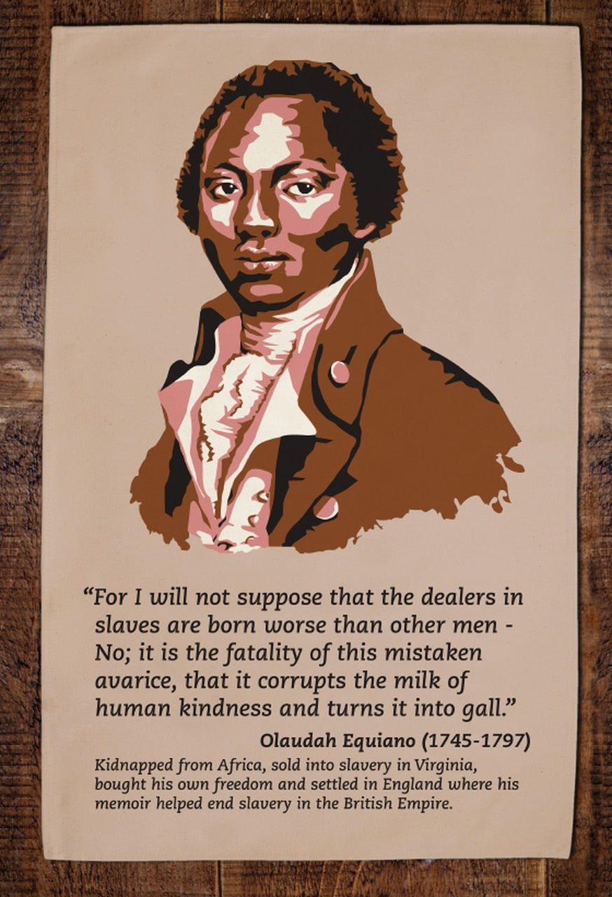 Olaudah Equiano Tea Towel