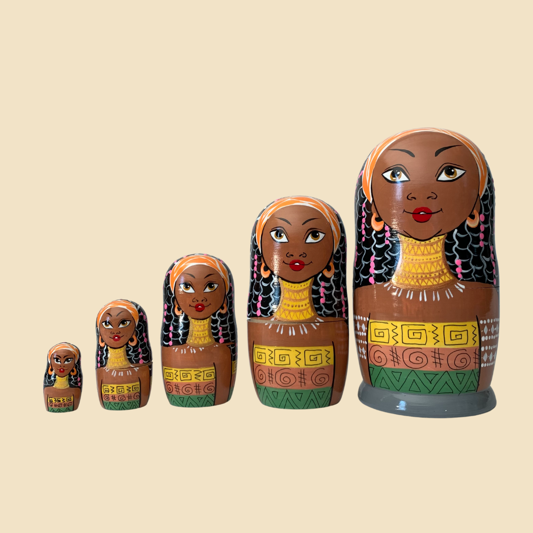 black russian doll