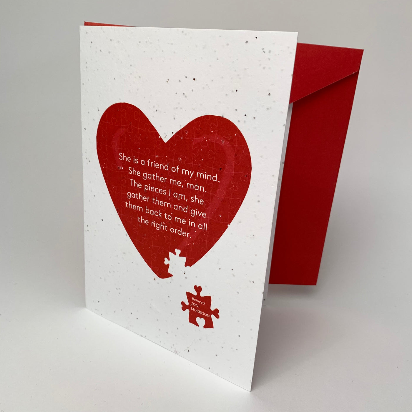 The Pieces I am,  Valentine's Day Card