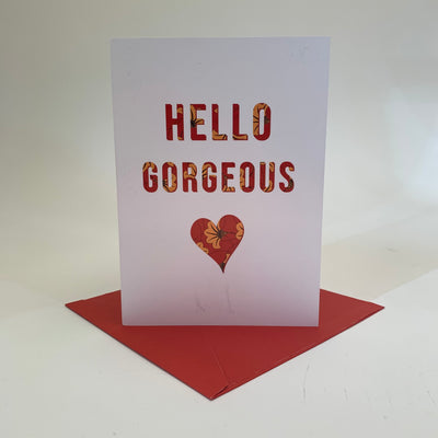 Hello Gorgeous, Valentine's Day Card