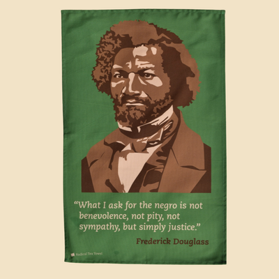 Frederick Douglas Tea Towel