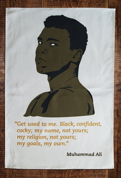 Muhammad Ali Tea Towel